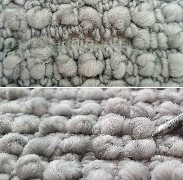 Re-tufting repair