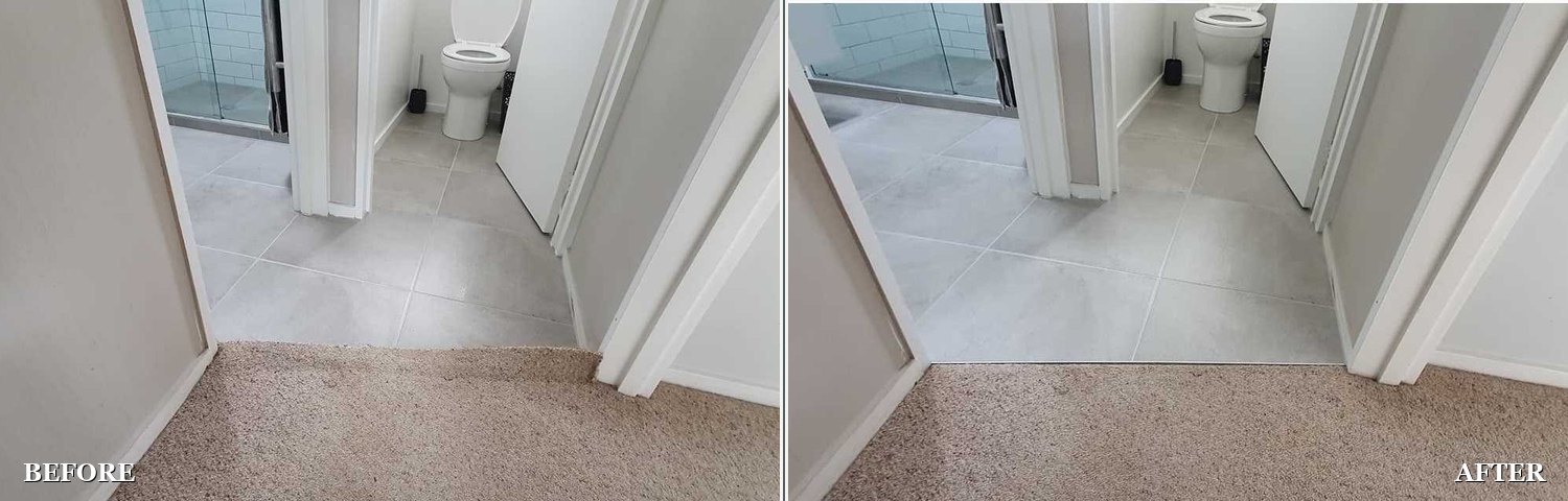 Tile refit: before and after