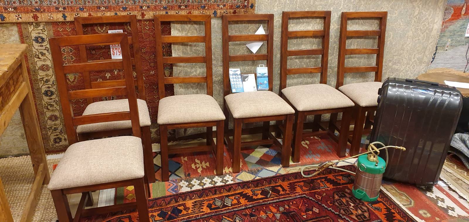 Microseal premium protection applied to upholstery